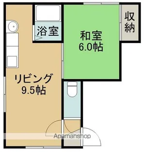 マンション吉田2号館【3階】の間取り